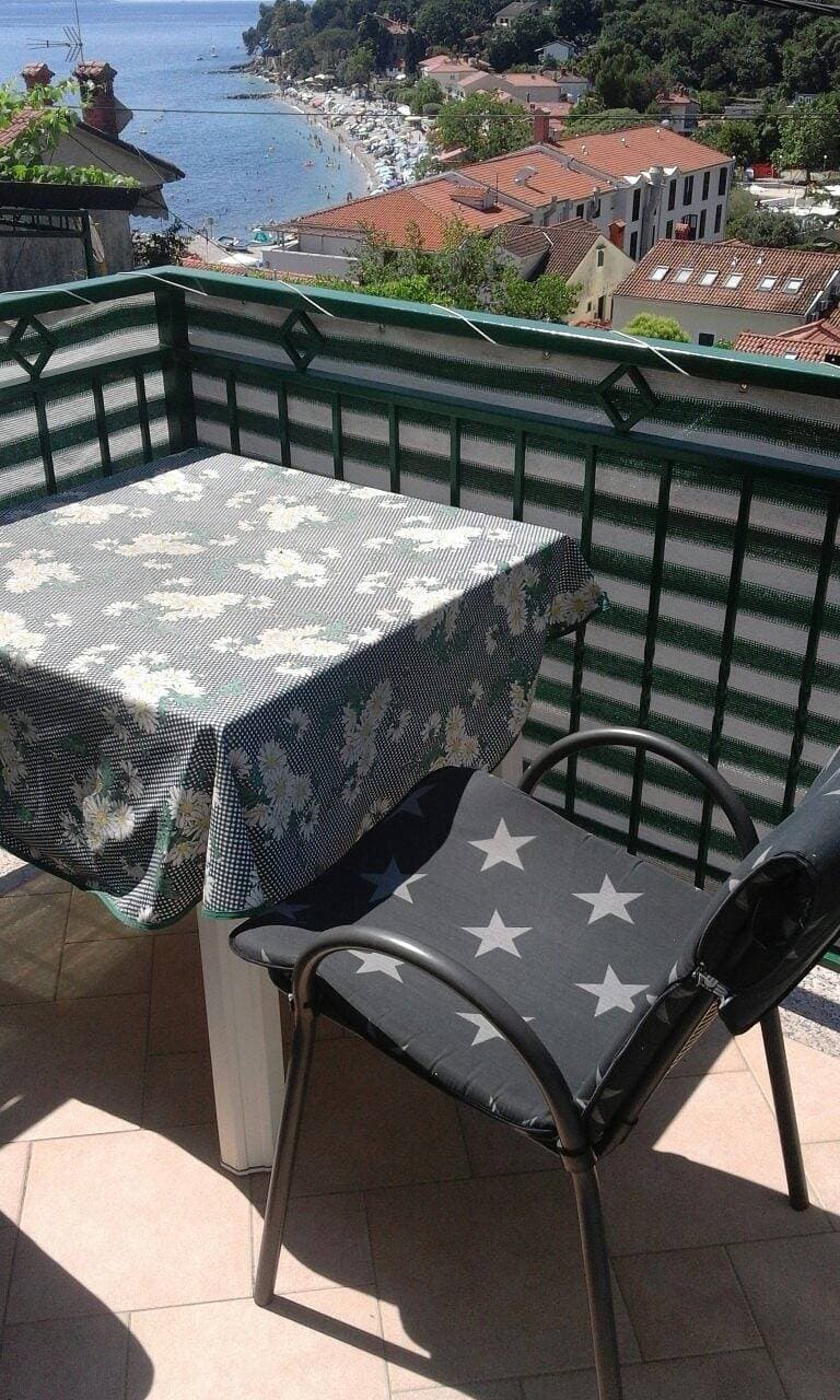 Foto 7 von 10: Studio Appartement mit Terrasse Moscenicka Draga, Opatija As-17381-a