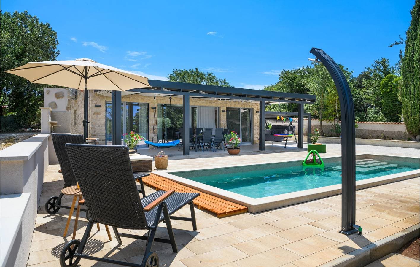 Foto 6 von 41: Gemütliche Ferienwohnung mit Terrasse, 2 km vom Strand von Fažana entfernt