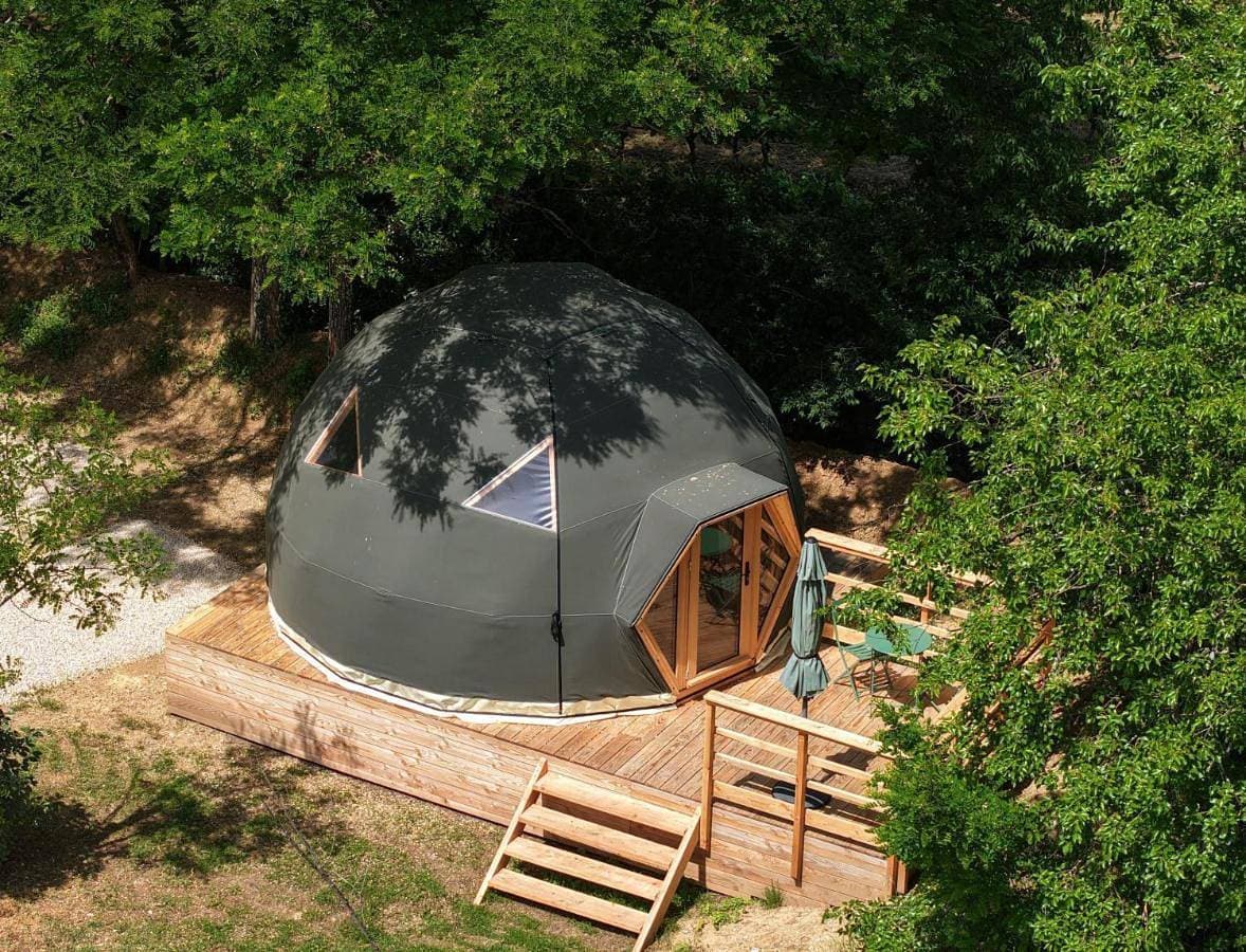 Camping de l'arche Dôme géodésique 1