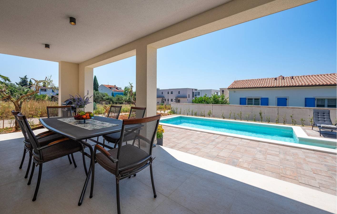 Foto 13 von 41: Gemütliche Ferienwohnung mit Meerblick, Pool und Parkplatz in der Nähe des Strandes von Fažana