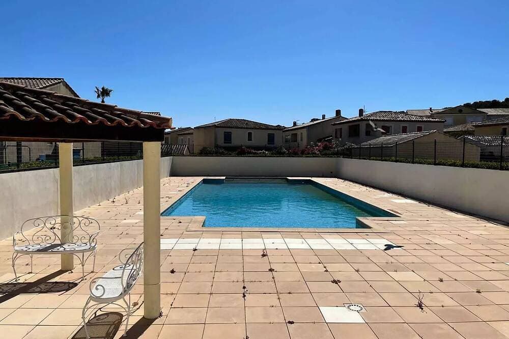 Foto 10 von 13: Residence Les Maisons De La Plage - T2 duplex in secure residence, private parking, swimming pool, air conditioning, internet