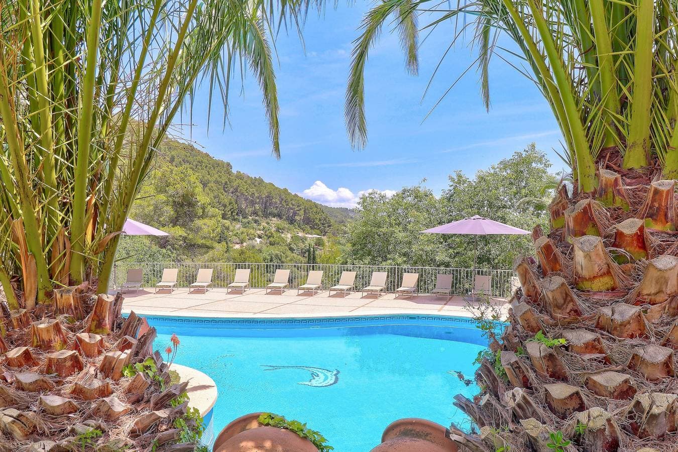 Foto 3 von 45: Finca 'Especial El Pino En Esporles' mit Bergblick, WLAN und Klimaanlage
