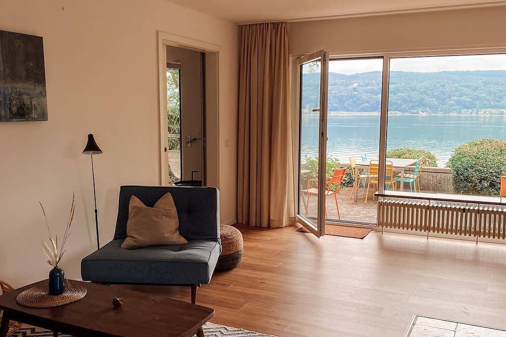 Fewo Findling direkt am See mit eigenem Strand,  tollem Seeblick und Terrasse 1