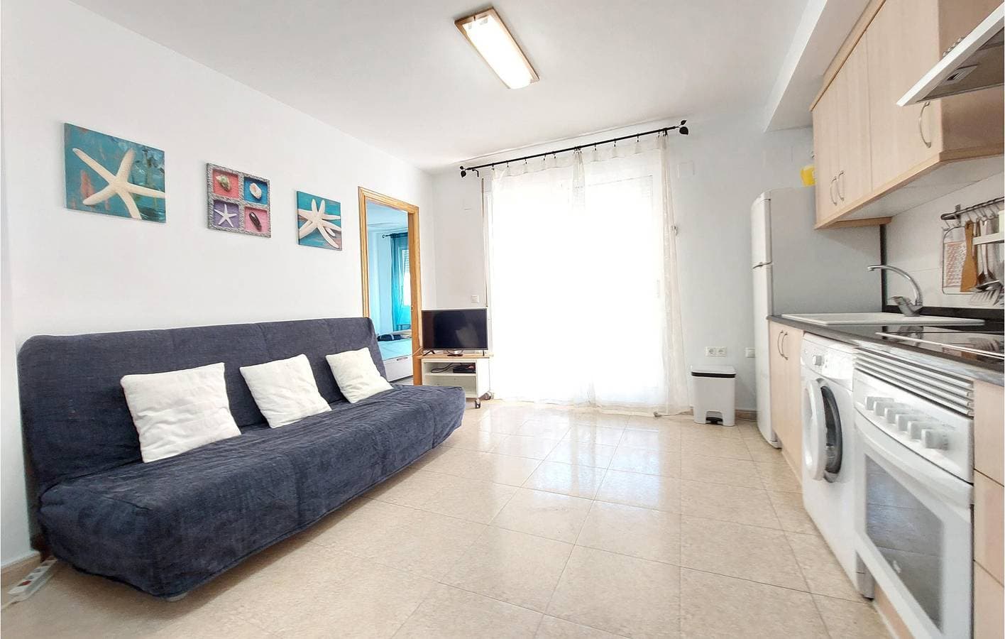Foto 5 von 18: Gemütliches 1BR mit AC, Pool & Terrasse nahe Playa Masbó