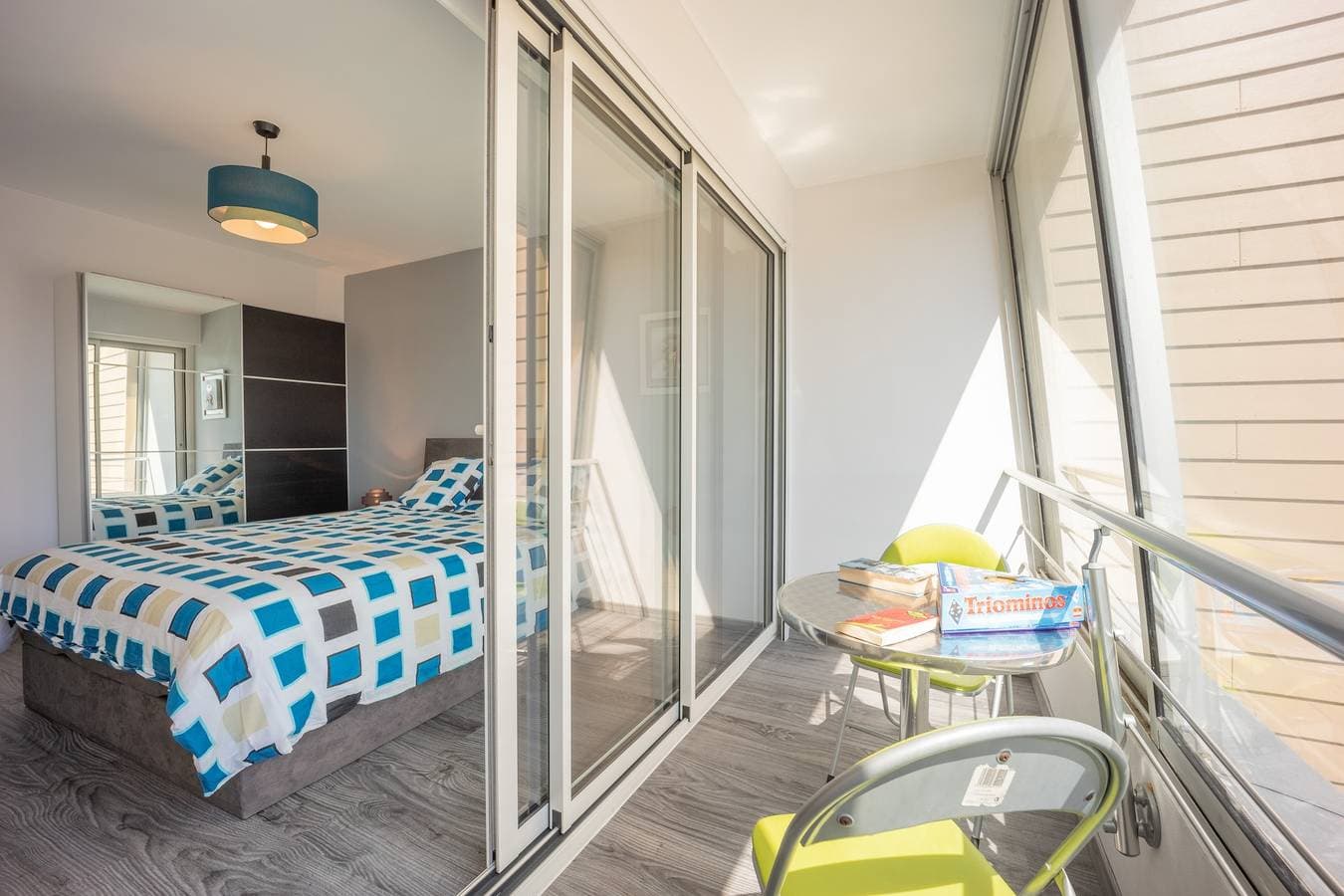 Foto 3 von 12: Ferienwohnung für 4 Personen mit Balkon