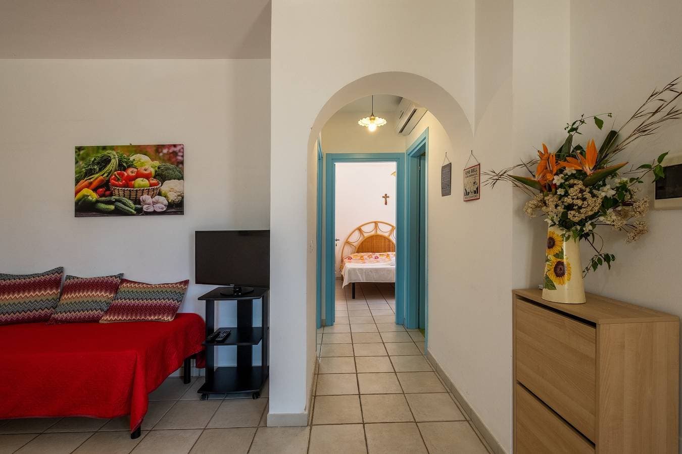 Foto 12 von 20: Ferienhaus 'Sacara - Piano Terra - La Plumeria' mit Privatterrasse, Balkon und Klimaanlage