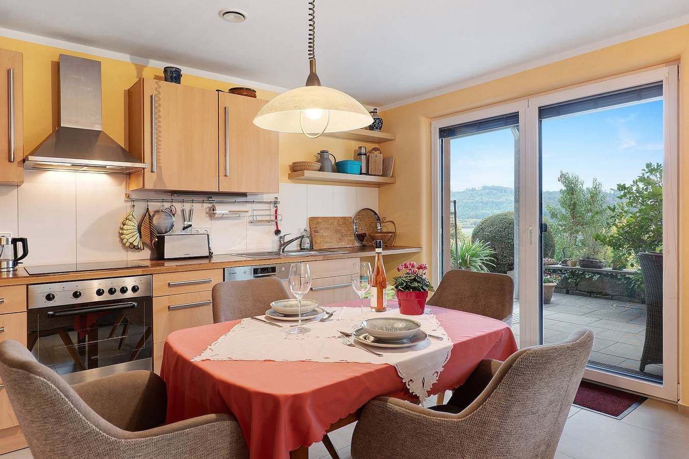 Foto 12 von 28: Ferienwohnung Bär, 59 qm, 1 Schlafzimmer, Wohn- und Essbereich, max. 3 Personen