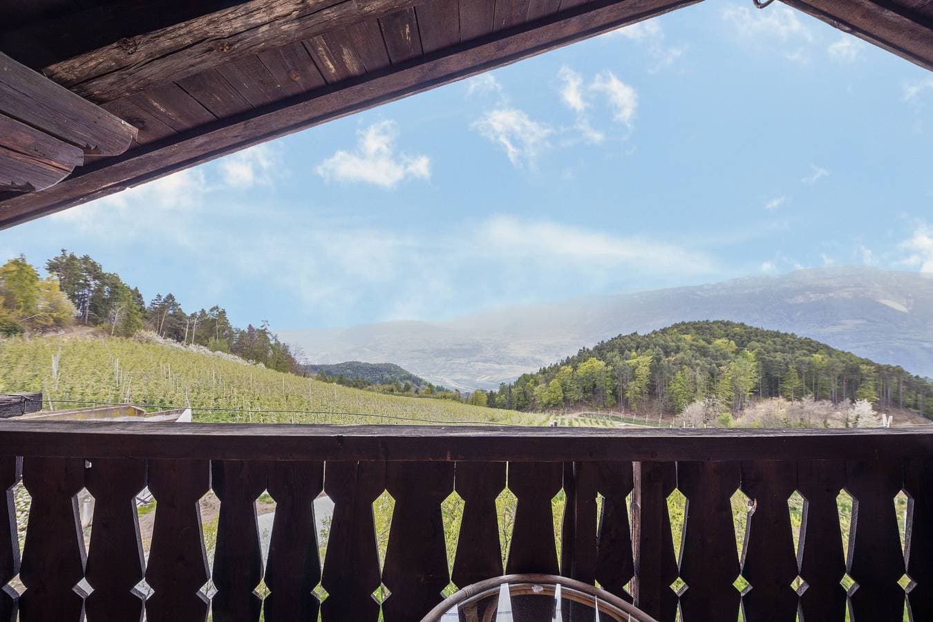 Foto 8 von 20: Ferienwohnung "Malgorerhof Lavendel" mit Bergblick, WLAN, Balkon & Gemeinschaftsgarten