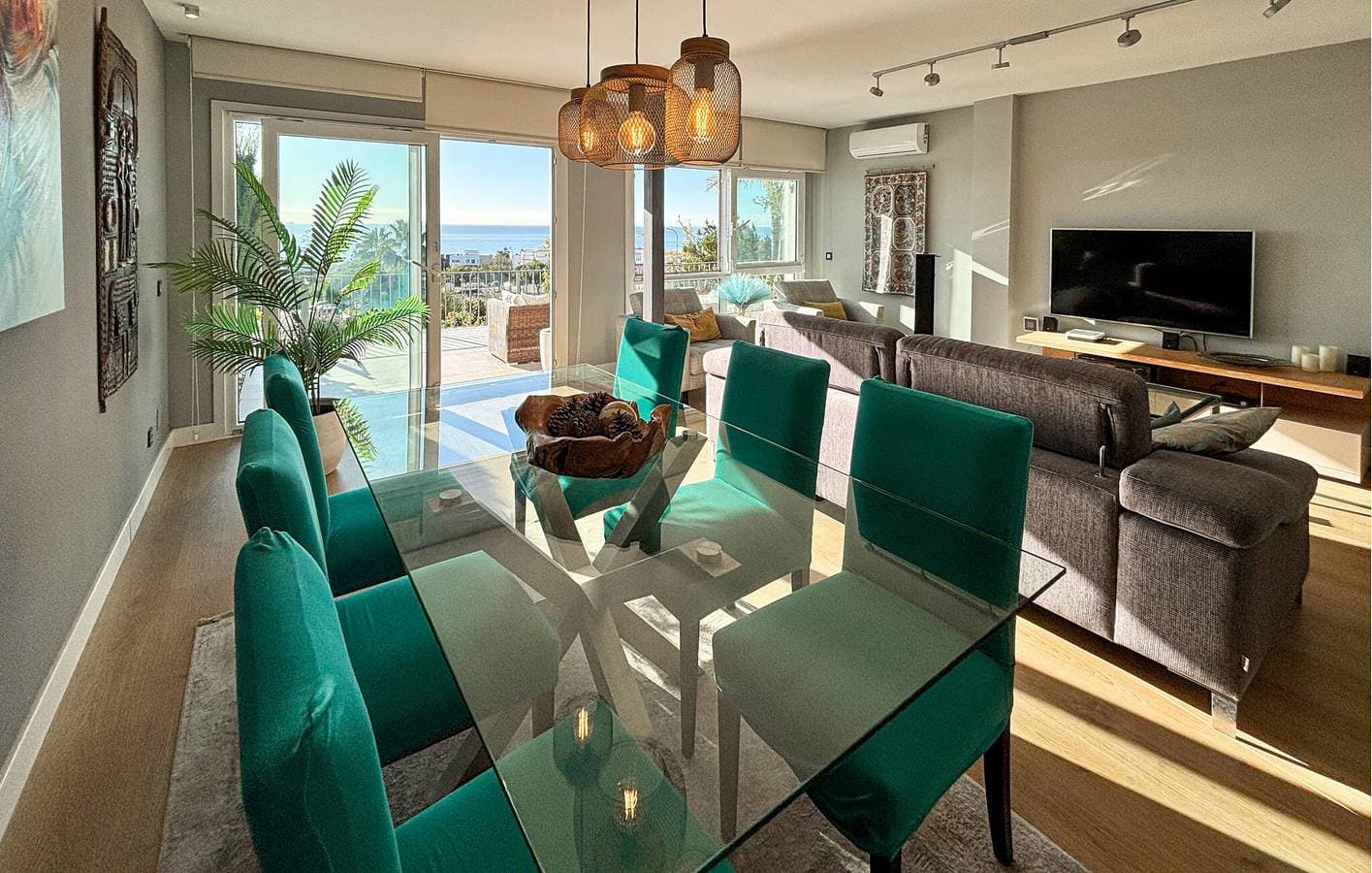 Foto 5 von 38: Meerblick-Apartment mit Pool & Terrasse, Garage - 800m bis Playa Los Claros