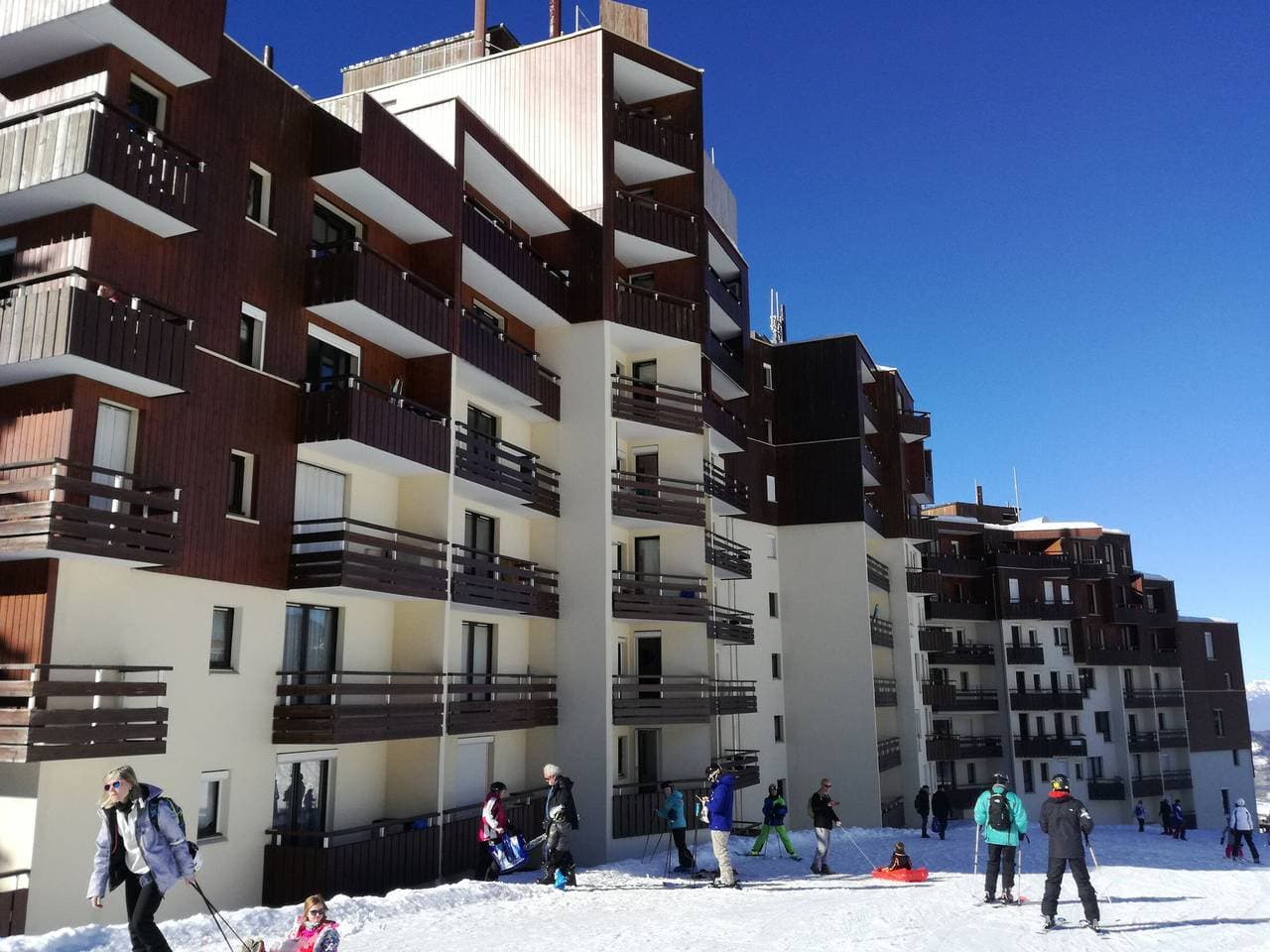 Foto 11 von 12: Komfort an der Piste, Balkon, 5 Pers, 3. Etage