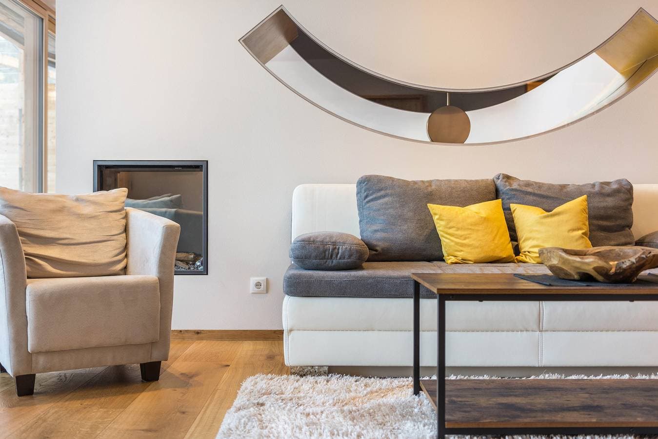Foto 4 von 34: Schöne Ferienwohnung "Aura Chalets No 2" mit Bergblick, WLAN & Garten