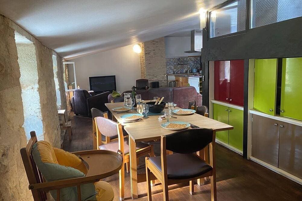 Foto 13 von 22: Gîte la Tropézienne Duplex mit Terrasse in der Gironde 3 ch. 6/8 Menschen