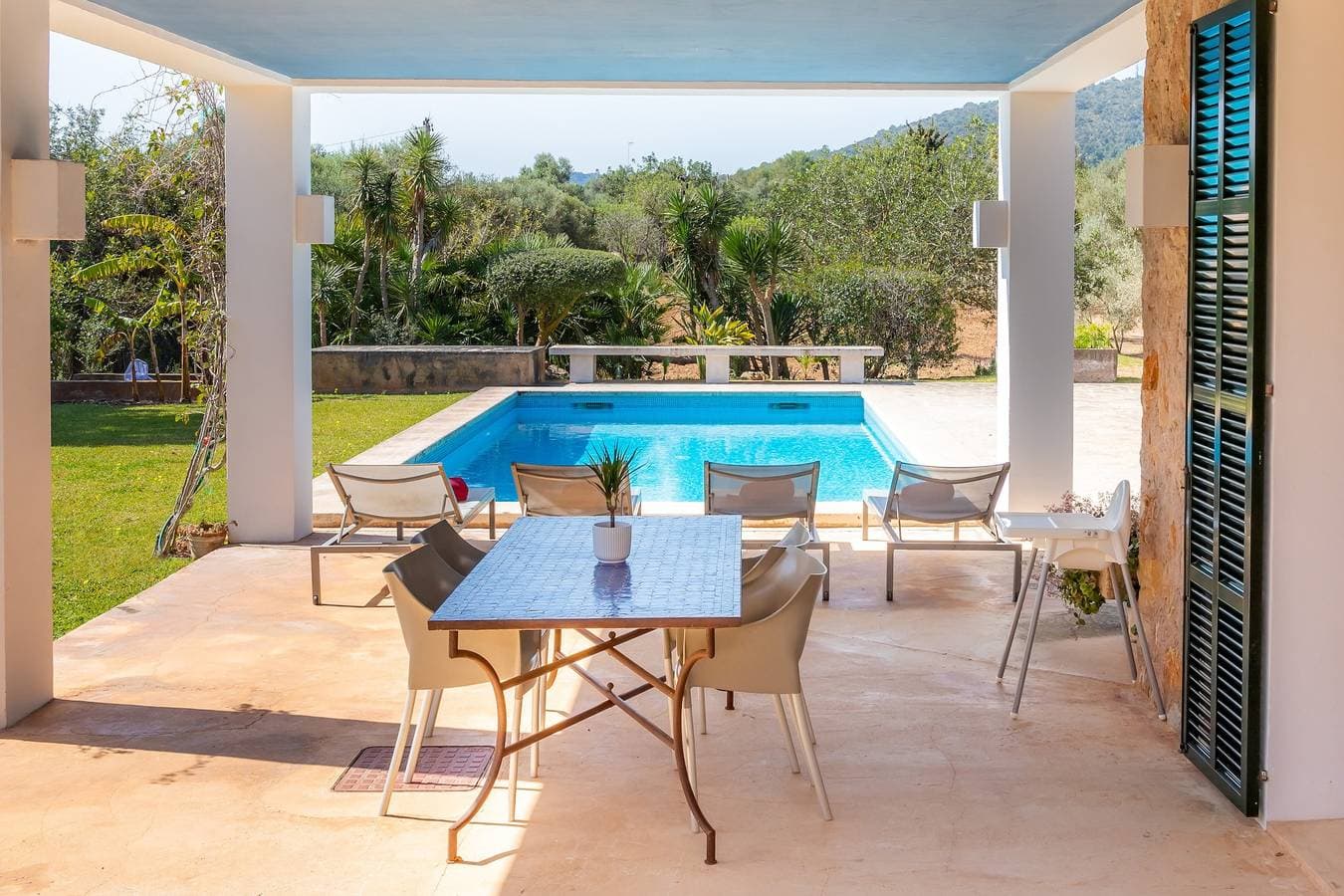 Foto 6 von 34: Traumhafte Finca mit WLAN, Pool, Garten, und Terrasse; Parkplätze vorhanden