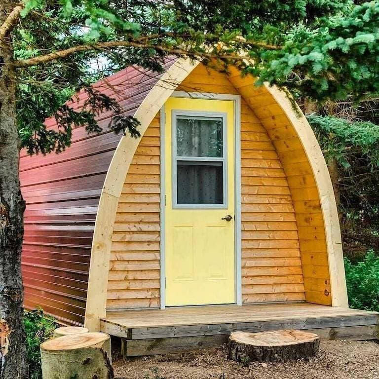 Foto 5 von 6: Mountain Ash Camping Pod at The Spruces