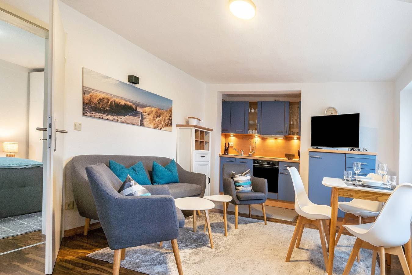 Foto 6 von 30: Apartment '1 Havelland' mit Seeblick, privater Terrasse und WLAN