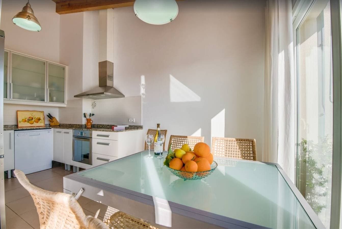 Foto 12 von 24: Penthouse "Es Port" direkt am Meer mit Meerblick, Bergblick, WLAN, Klimaanlage und Balkon
