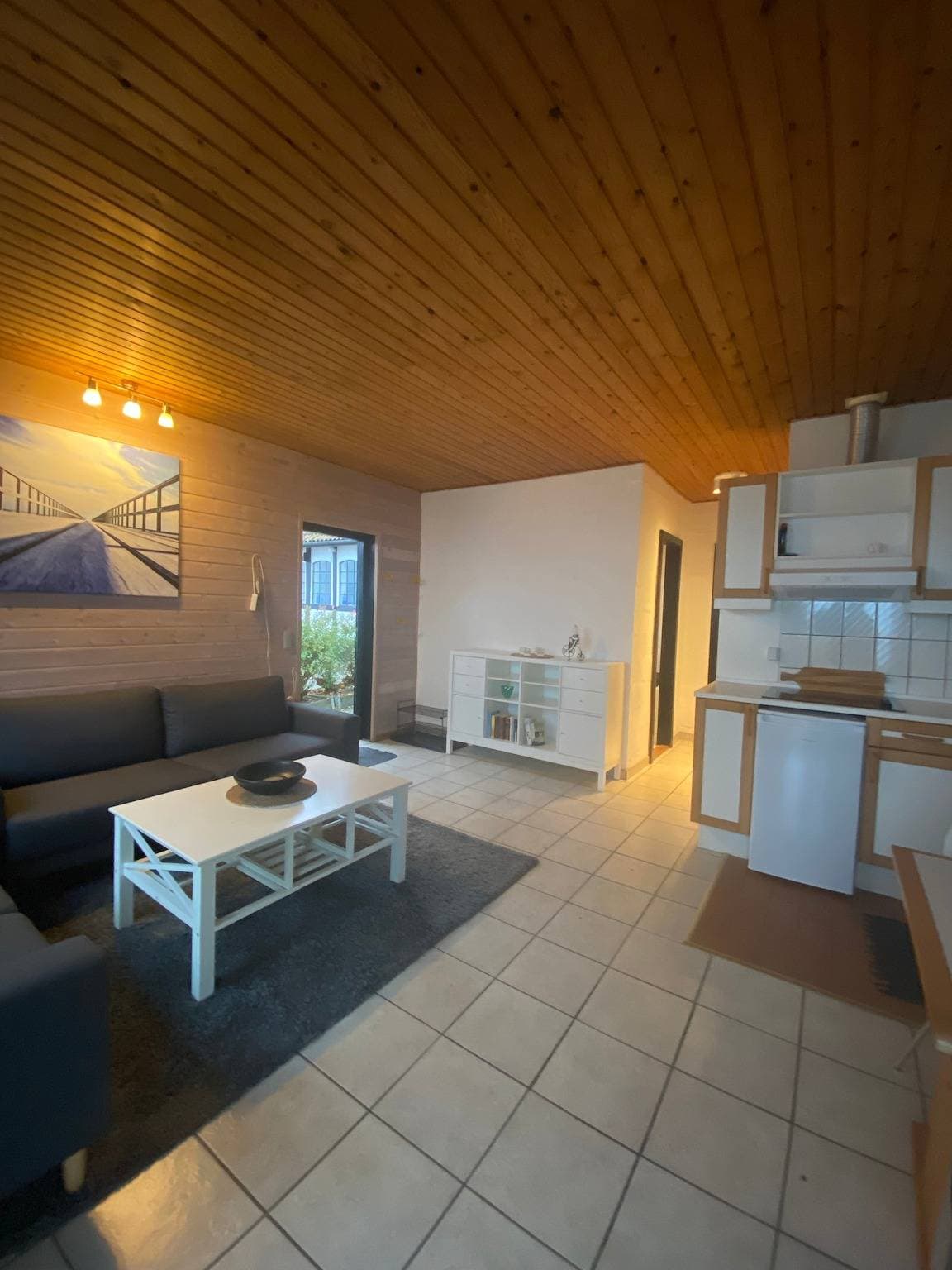 Foto 4 von 11: Christiansø ... unsere Ferienwohnung mit Seeterrasse