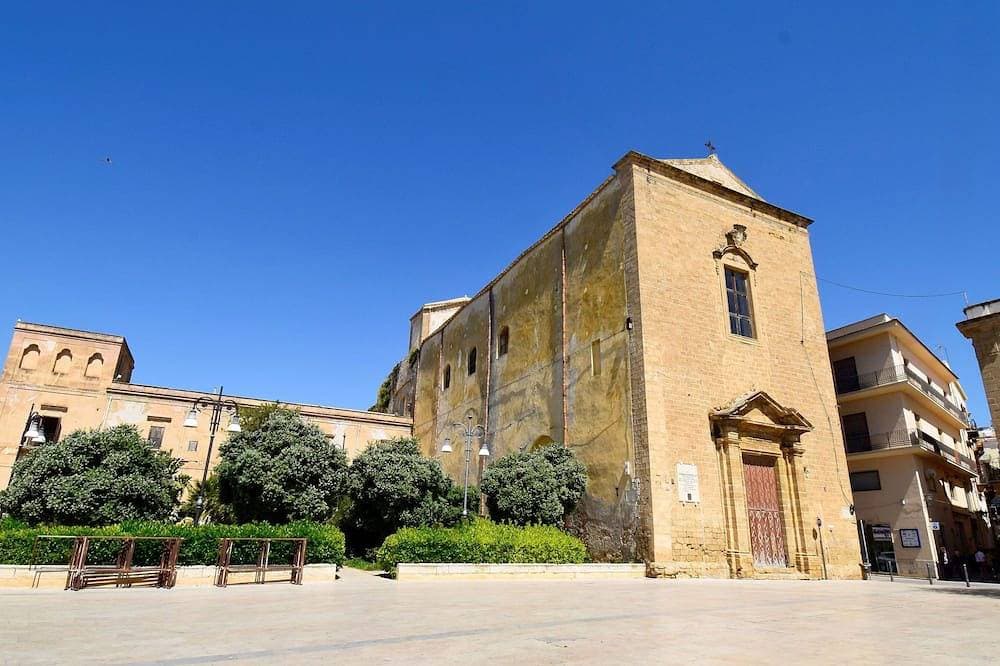 Foto 10 von 19: Ruhige Ferienwohnung in Sciacca mit Terrasse, Garten und Grill und Meerblick