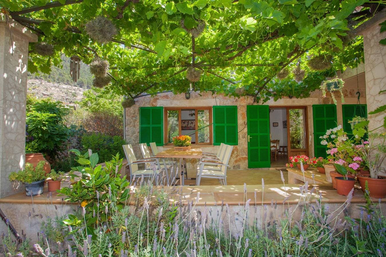 Foto 4 von 35: Eremus - Ferienhaus mit Privatgarten in Valldemossa. WiFi gratis