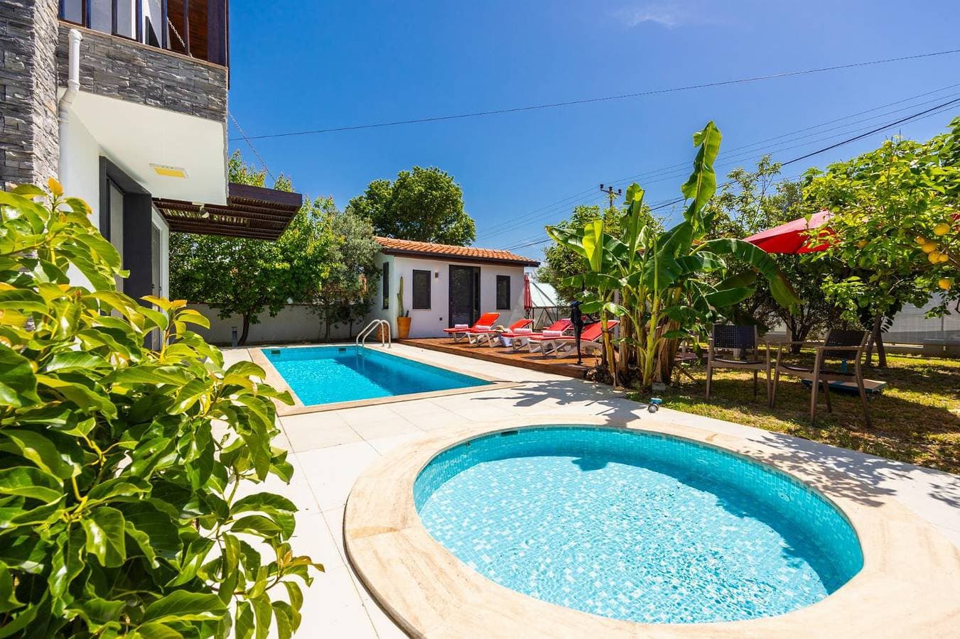 Foto 3 von 30: Villa für 8 Personen mit Meerblick
