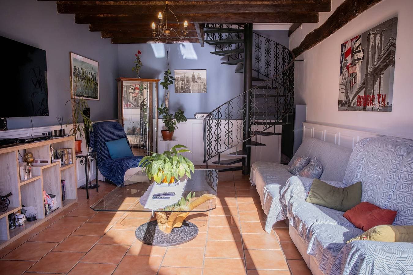 Foto 7 von 20: Gästezimmer 'Chambre Cheverny – Le Petit Puits' mit Gemeinschaftsgarten und WLAN