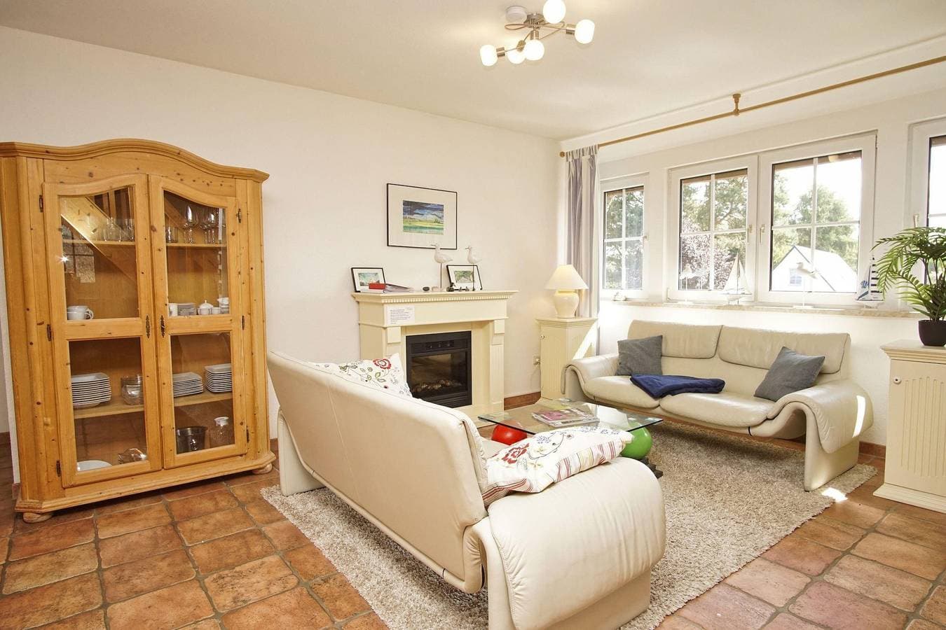 Foto 6 von 34: Landhaus Wildrose FeWo Og+Dg: Balkon, ruhige Lage