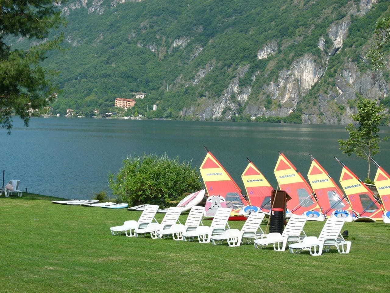 Foto 13 von 13: Ferienunterkunft in Porlezza mit Seeblick