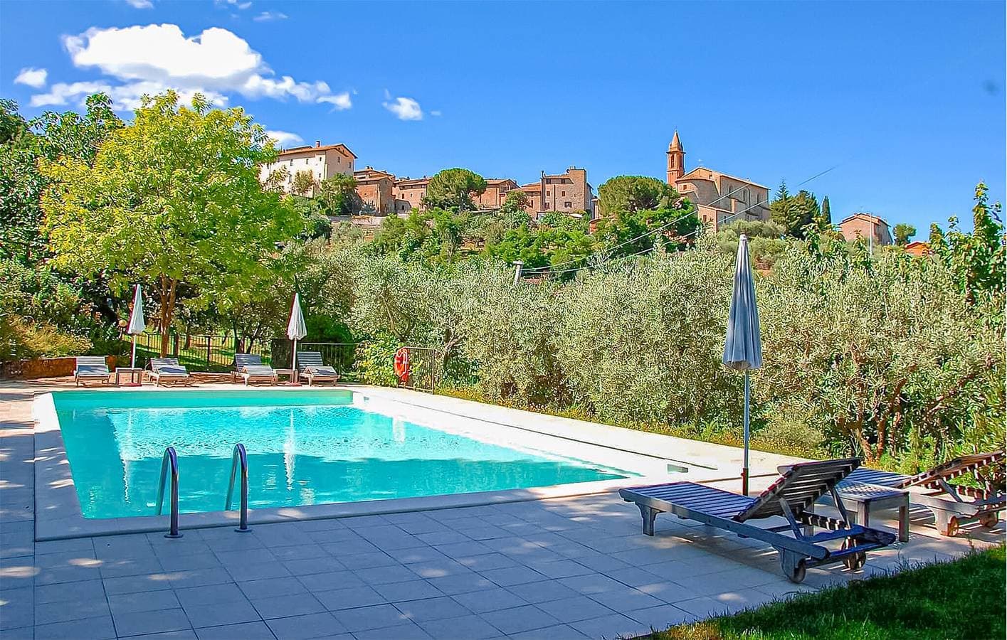 Foto 2 von 25: Gemütliche Wohnung mit Pool und Parkplatz, 1 km von Paciano entfernt