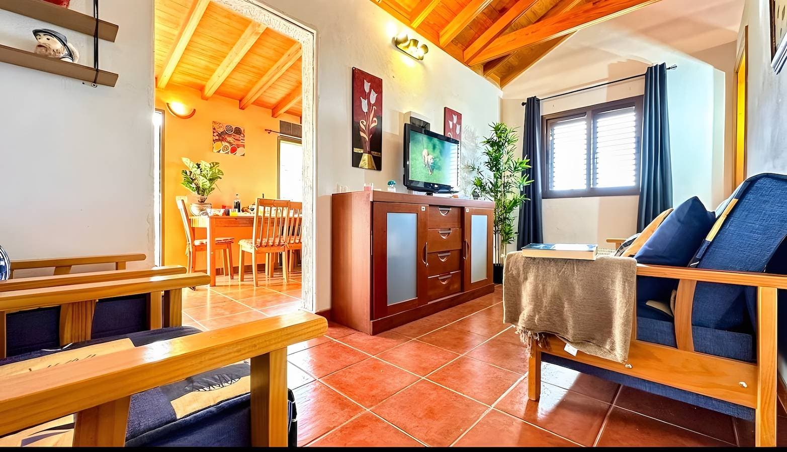 Foto 3 von 44: Ferienhaus 'Casa Pavón De La Fortaleza Chipude' mit Meerblick, privater Terrasse und WLAN