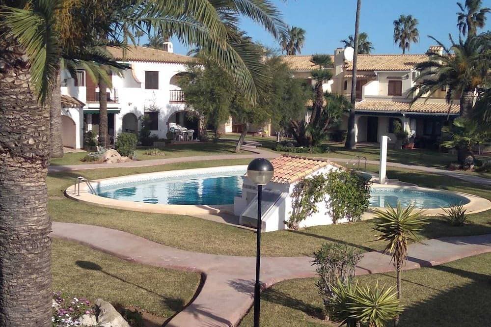 Denia: Ruhiges Ferienhaus, Pool, Meernähe, ortsnah, Klimaanlage, 3 Schlafzimmer 1