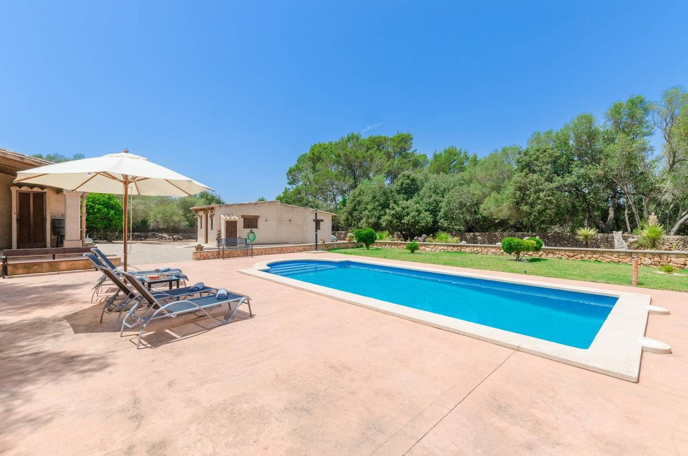 Foto 5 von 36: Son Garbi - Ferienhaus mit privaten Pool in Algaida. WiFi gratis
