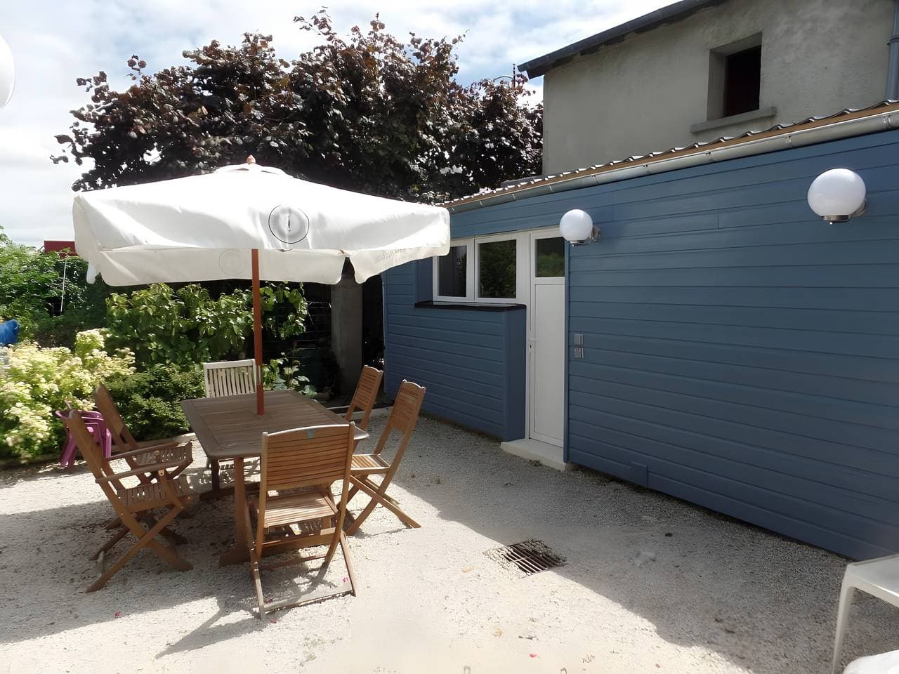 Foto 4 von 24: Apartment 'Le Jardin De Sasha Et La Noisette' mit privater Terrasse, privatem Garten und WLAN