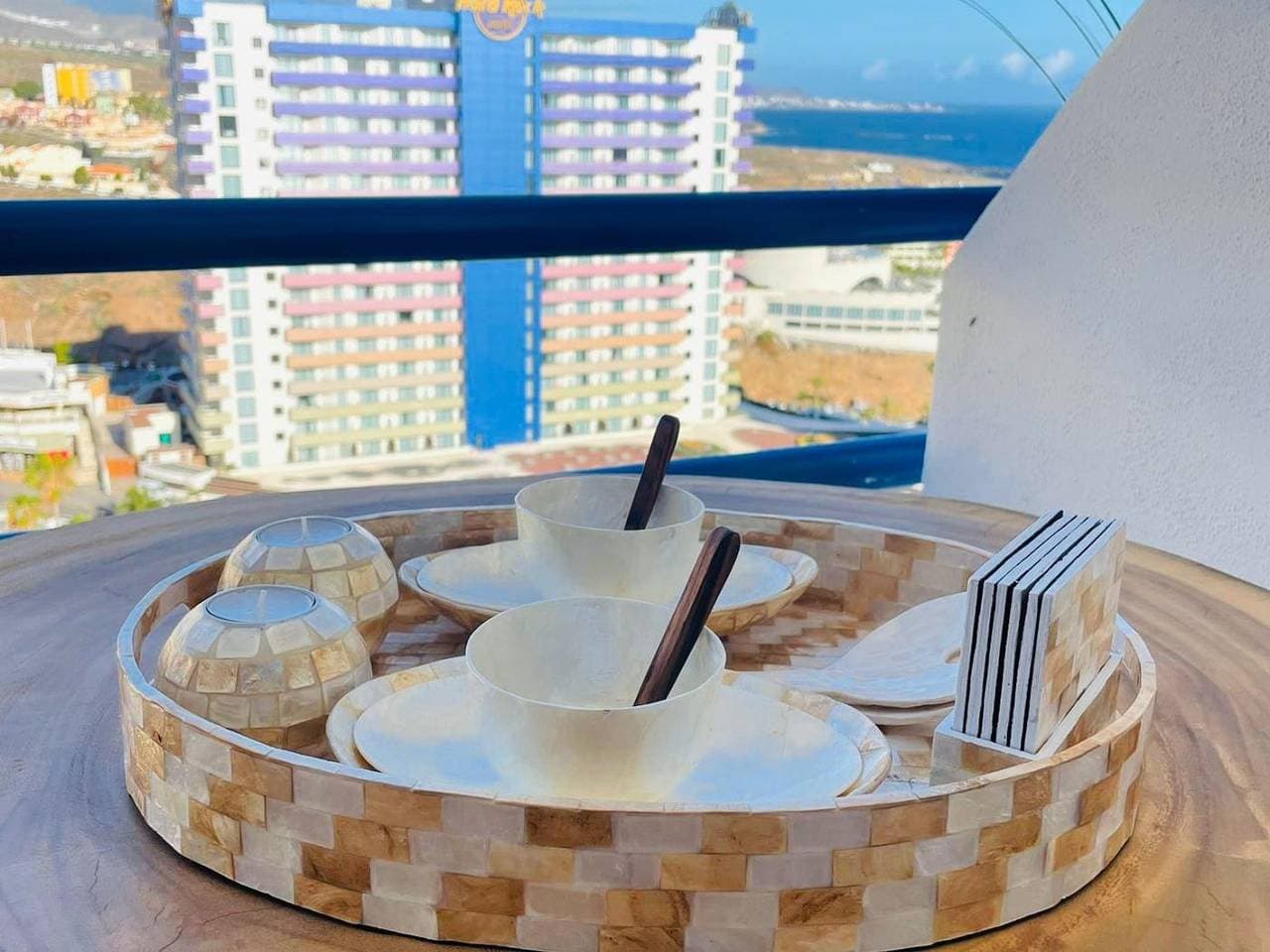 Foto 5 von 30: Apartamento de Lujo Kim, Aussicht auf das Meer.