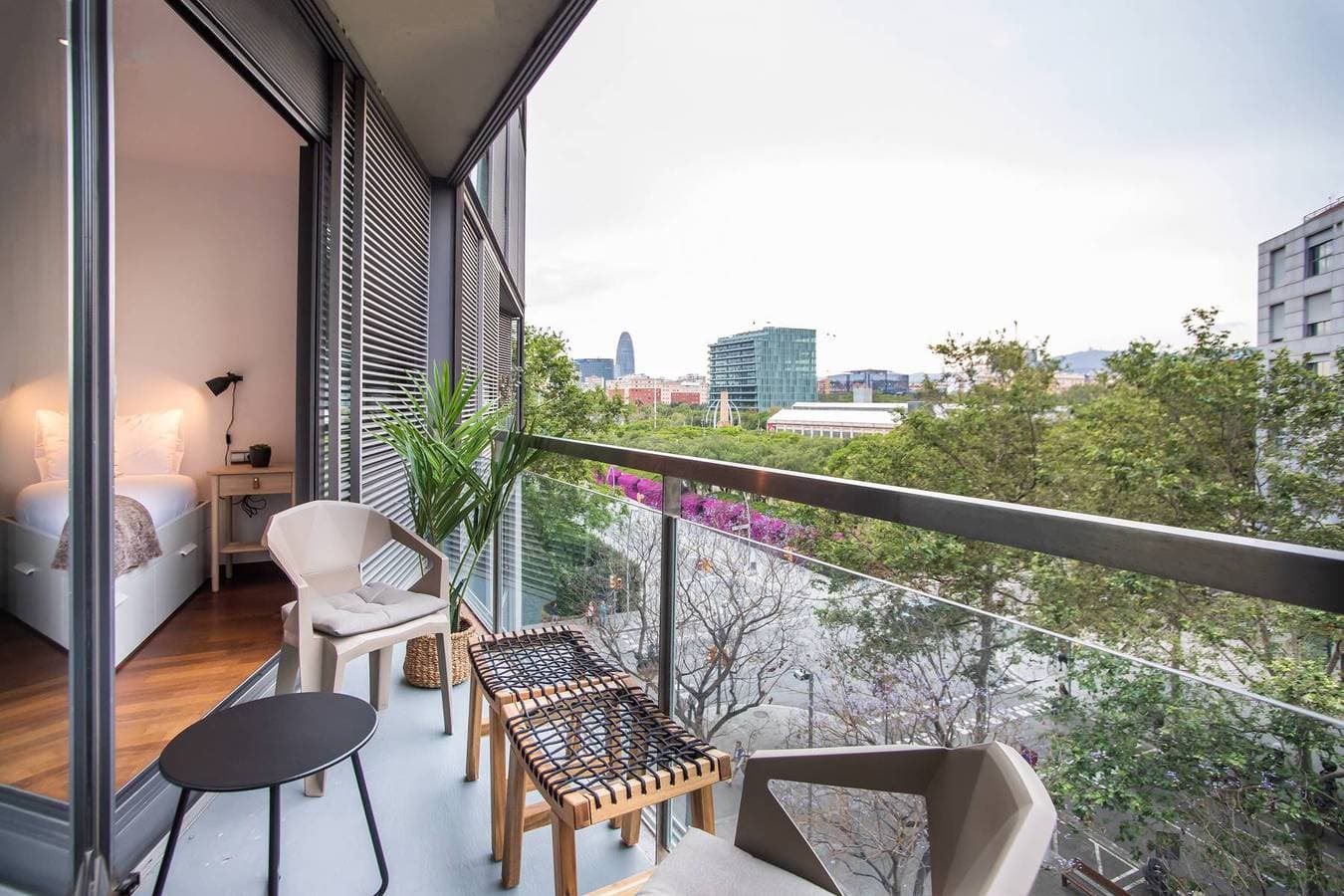 Foto 12 von 20: Ferienwohnung für 3 Personen mit Balkon
