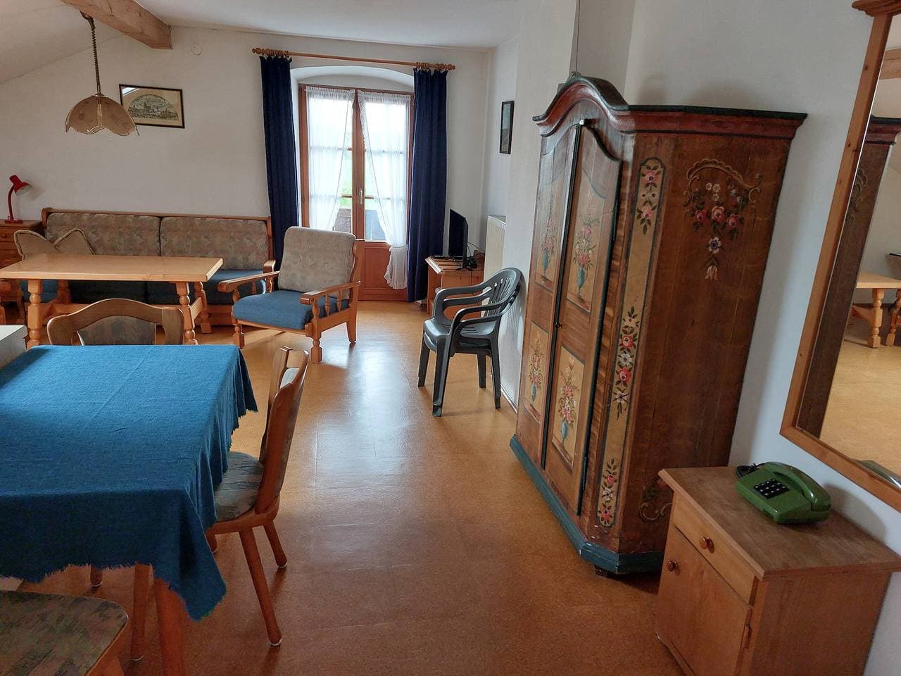 Foto 12 von 13: Hechlhof - Ferienwohnung 1, 52 qm für 1-4 Personen mit Balkon