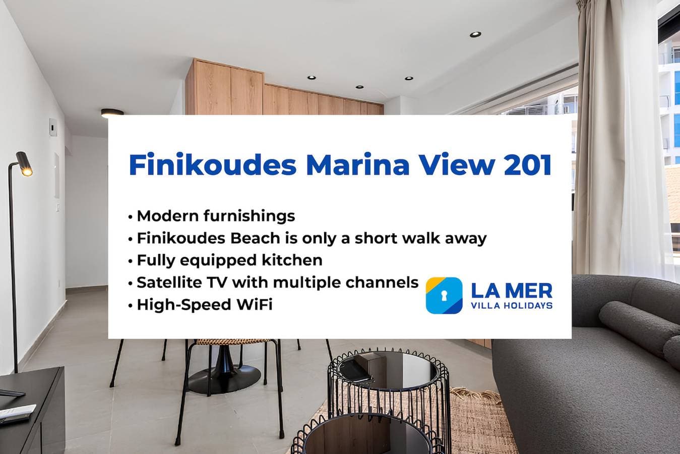 Foto 2 von 10: Finikoudes Marina View 201