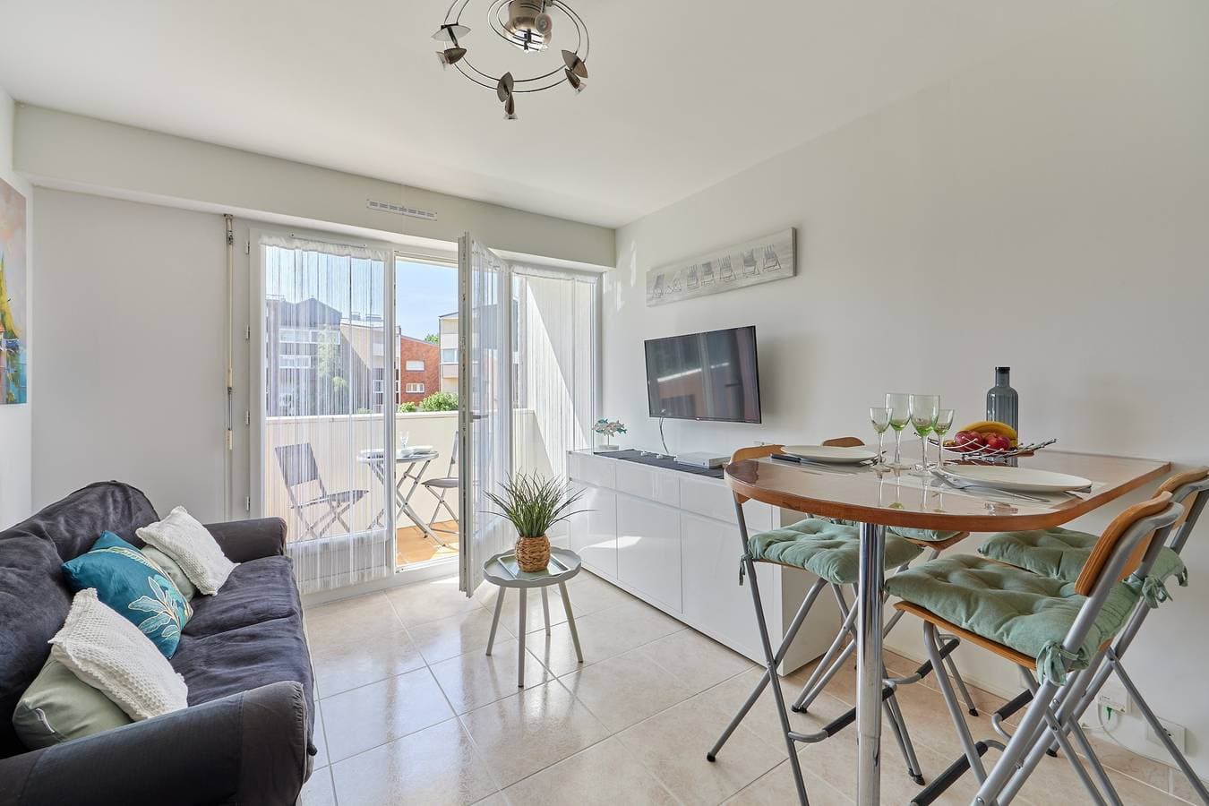 Foto 10 von 16: Ferienwohnung für 2 Personen mit Balkon