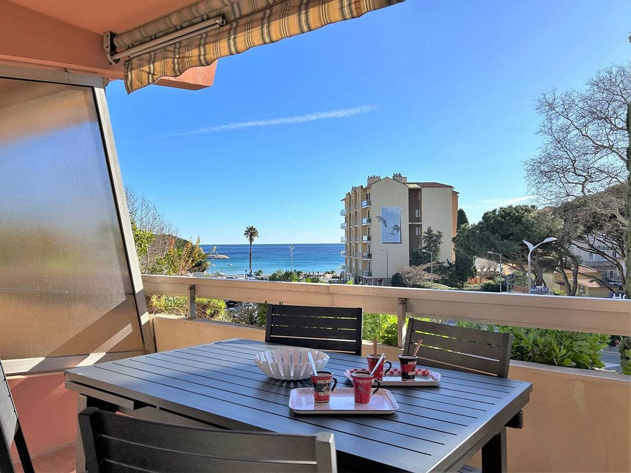 2-Zimmer-Wohnung, Klimaanlage, 100m vom Strand, Parkplatz, Le Lavandou 1