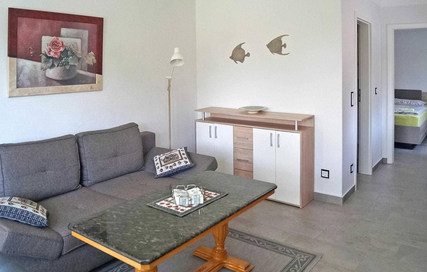 Foto 5 von 16: Ruhige Wohnung mit Sauna & Terrasse, 2,5km zum Lychensee