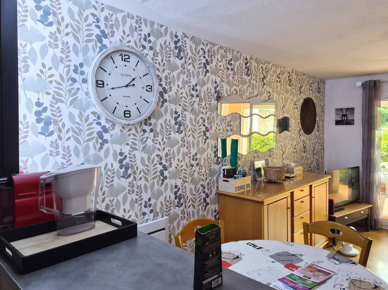 Foto 2 von 15: Modernes Apartment in Bagnères-de-Luchon, Bergblick, 53m²