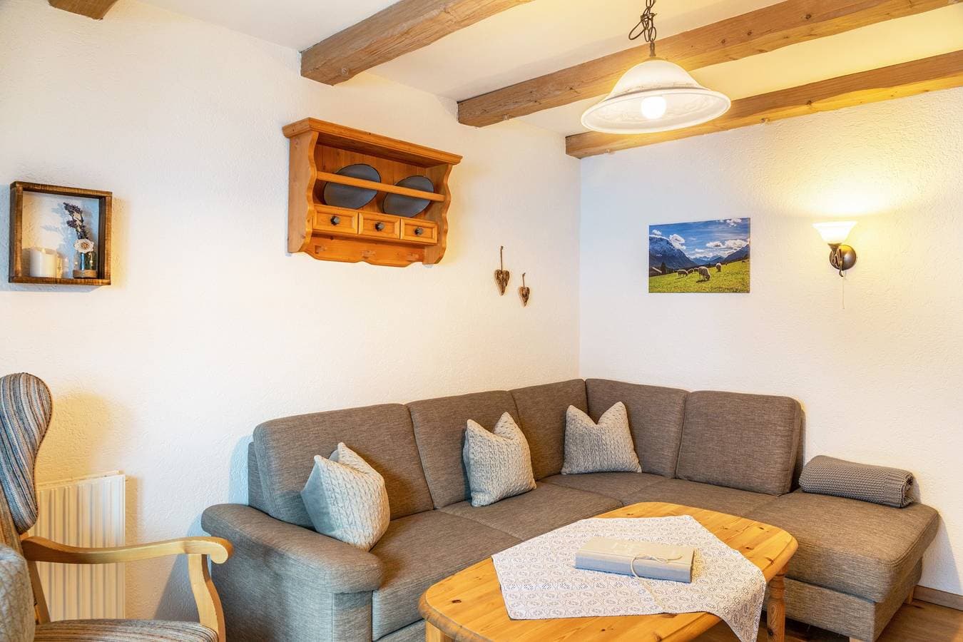 Foto 8 von 29: Ferienwohnung Reintal mit Bergblick, Balkon und WLAN