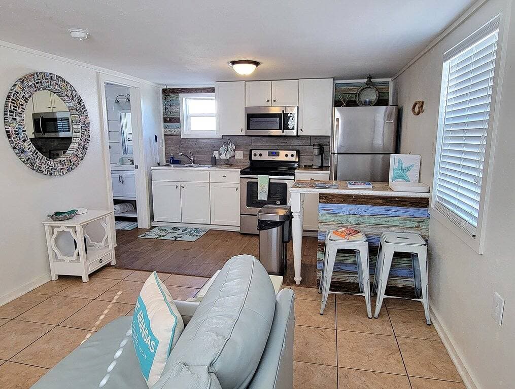 Neu auf dem Markt - Tiny House Feel, 1 Br / 1 Ba, Hunde Ok und nah am Strand! 1
