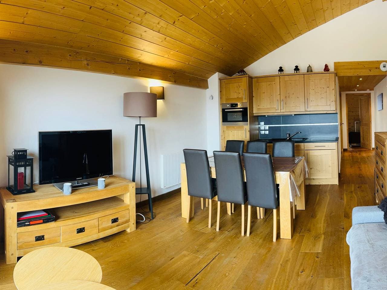 Wunderschöne Wohnung 57m², 4 Pers, Parkplatz, Pool - Les Saisies 1