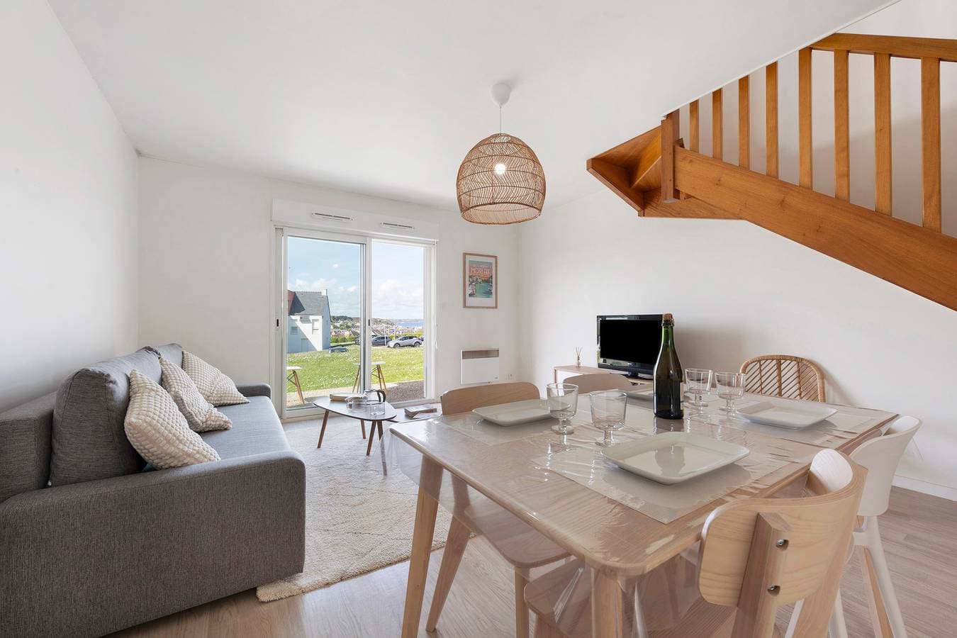 Foto 5 von 21: Apartment 'Les Terrasses De Kerhos' mit Meerblick, privater Terrasse und WLAN