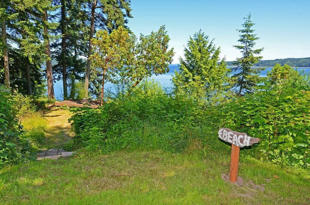Foto 11 von 20: Übernachten Sie in einem schönen Beach Cottage mit einem wunderschönen Privatstrand am Hazel Point!