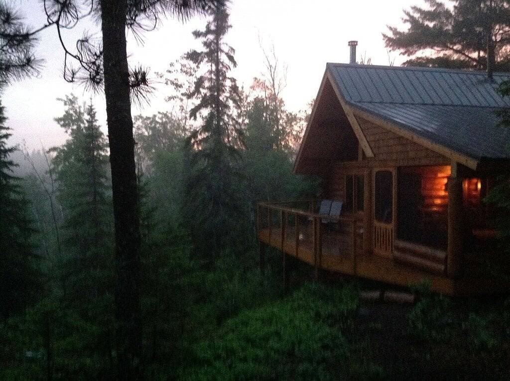 Foto 5 von 38: Tettegouche Blockhaus North Shore Lake Superior mit Sauna