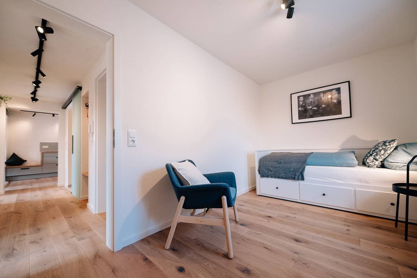 Foto 2 von 25: Apartment 'Fewo Tauberblick' mit Gemeinschaftsterrasse, privatem Garten und WLAN