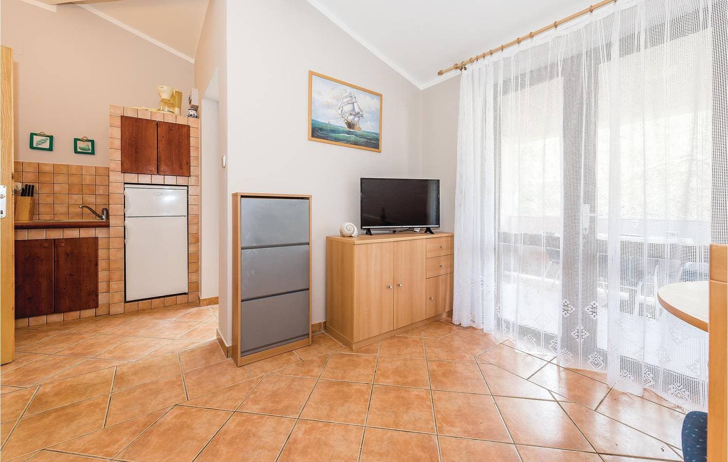 Foto 9 von 22: Gemütliche Ferienwohnung mit Terrasse, 200 m vom Strand Camp Vala entfernt