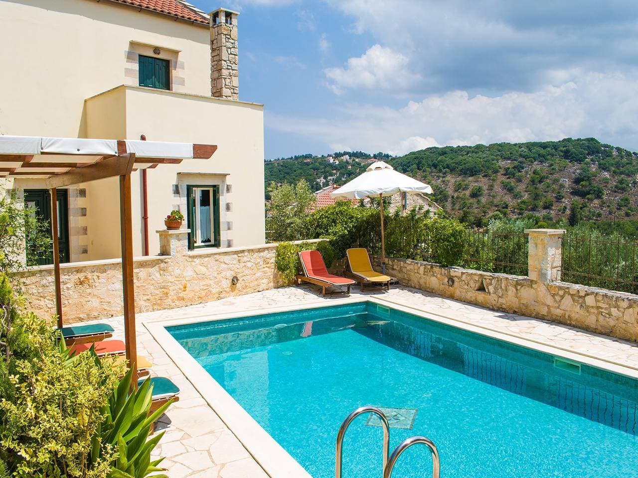 Villa in Chania nahe Almyrida Strand 1