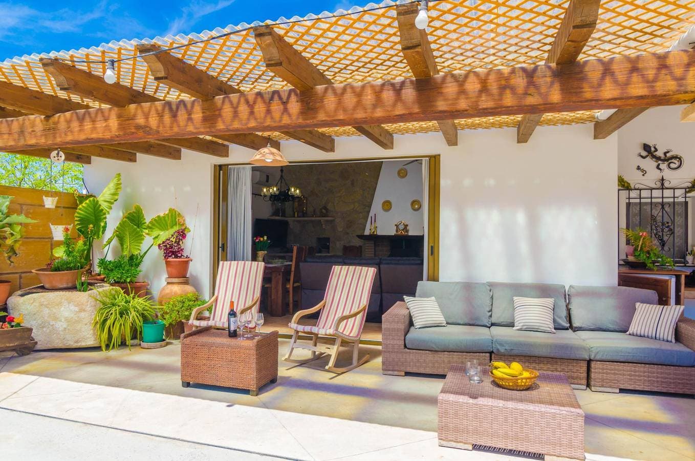 Foto 5 von 44: Son Vanrell - Ferienhaus mit privaten Pool in Montuïri. WiFi gratis